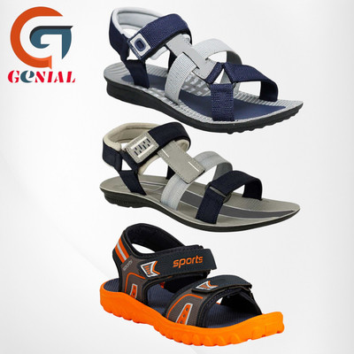 Genial Men Sandals(Multicolor , 8)