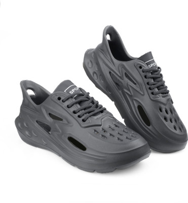 Shoes Icon Men Sandals(Grey , 9)