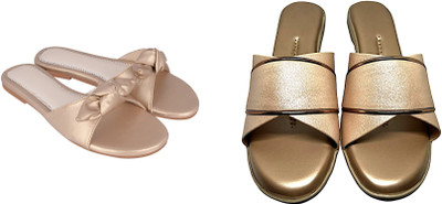 PMS Women Wedges(Beige, Beige , 6)