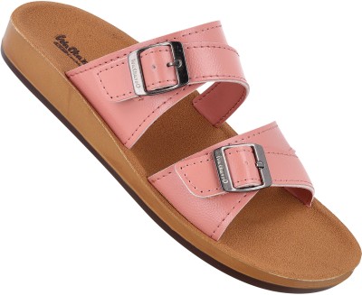 WALKAROO Women Sandals(Pink , 8)