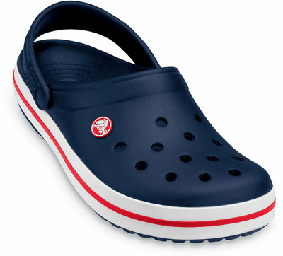 CROCS Men Clogs(Navy , 8)