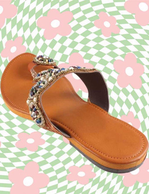 Rasheswari wardrobe Women Flats(Multicolor , 4)