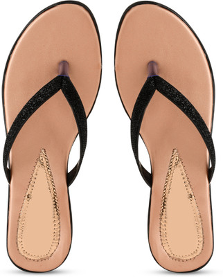 Komfy Women Heels(Black , 5)