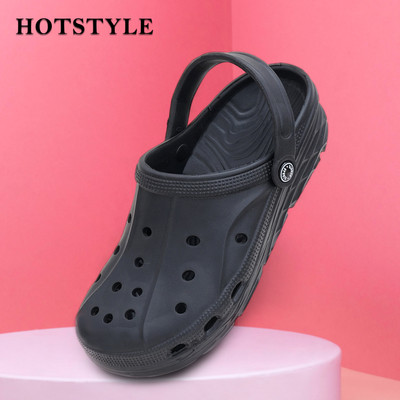 HOTSTYLE Men Clogs(Black , 10)