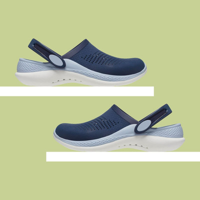 Souk LITE OFF RIDE 360 CLASSIC STRAP Men Clogs(Navy, Blue , 9)