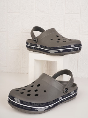 CARLTON LONDON Men Clogs(Grey , 9)
