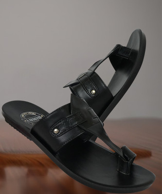 Binny Men Sandals(Black , 8)