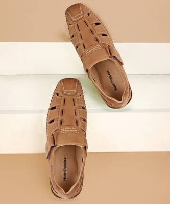 HUSH PUPPIES Men Tan Sandals
