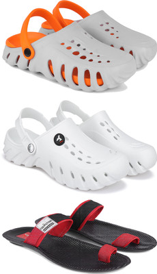 DRACKFOOT Men Clogs(Red , 7)