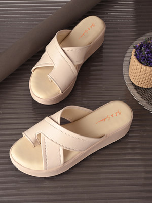 Mast & Harbour Women Heels(Beige , 6)