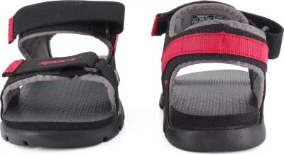 Sparx Men Sports Sandals(Red, Black , 9)