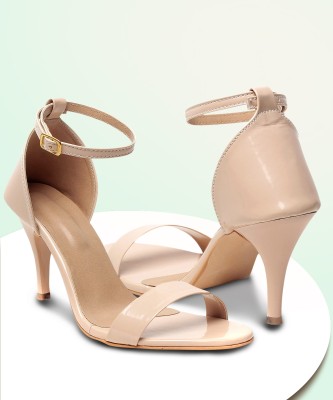 Klaur Melbourne Women Heels(Beige , 37 Euro)