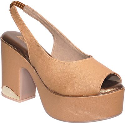 HAUTE WALK Women Heels(Multicolor , 3)