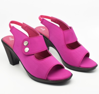 Dream Makers Women Pink Heels
