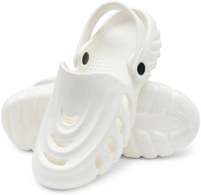 Golf Men Clogs(White , 7)