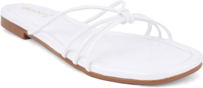 Dressberry Women Flats(White , 6)
