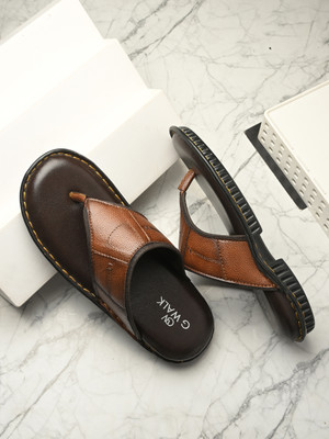 G WALK Men Casual(Tan , 10)