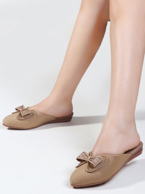 Dressberry Women Flats(Beige , 8)