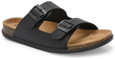 STEPORIZE Men Sandals(Black, Tan , 7)