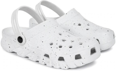 ATHLOES Men Clogs(Black , 8)