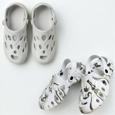 Monrav Men Clogs(Off White, White , 10)