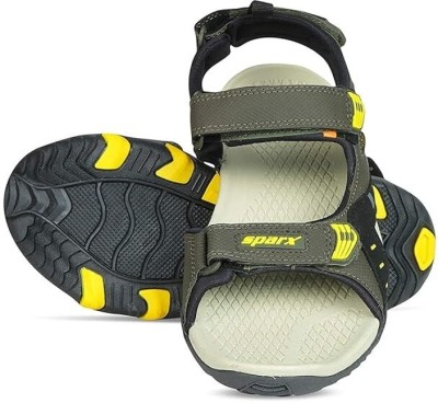 Sparx Men Sports Sandals(Olive , 6)