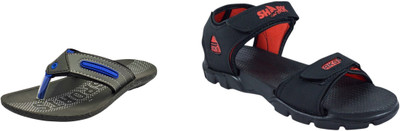 Classica Men Sandals(Multicolor , 9)