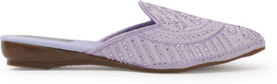 SHOKIYA Women Flats(Purple , 7)