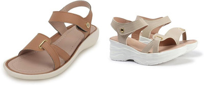 Persome Women Wedges(Multicolor , 3)