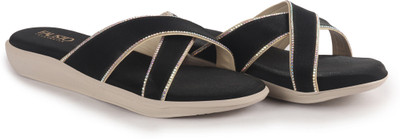 FAUSTO Women Flats(Black , 8)
