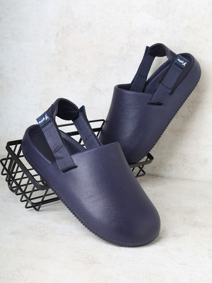 yoho Men Clogs(Navy , 6)