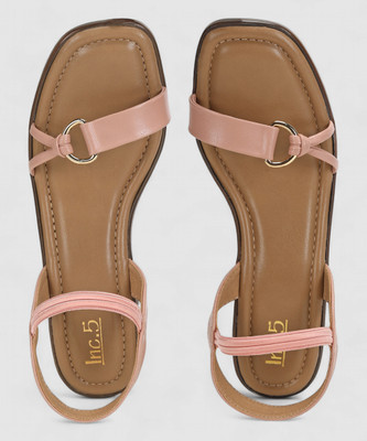 Inc.5 Women Heels(Orange , 6)