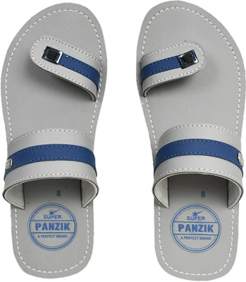 PANZIK Men Flats(Grey , 7)