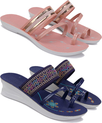 BERSACHE Women Flats(Multicolor , 4)