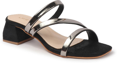 LAVIE Women Heels(Black , 4)