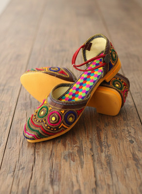 ASIDEA Women Flats(Multicolor , 4)