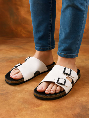 aadi Men Sandals(White , 7)