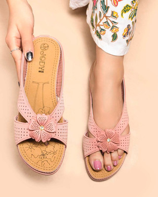 jodyhub Women Flats(Pink , 6)