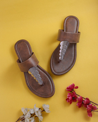 Softfoot Women Casual(Brown , 7)