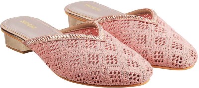 MOCHI Women Heels(Pink , 3)