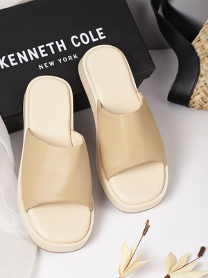 Kenneth Cole Women Flats(Beige , 8)