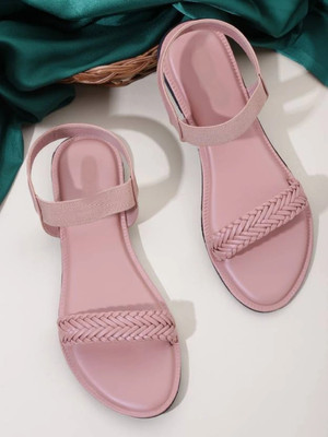 house of common Women Flats(Pink , 7)