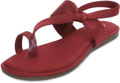 ORTHO JOY Women Maroon Casual