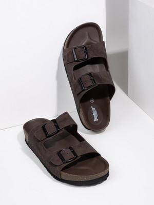 Roadster Men Sandals(Brown , 9)