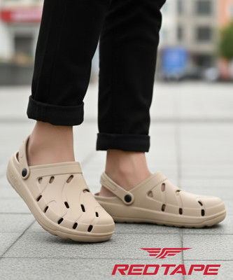 RED TAPE Men Clogs(Beige , 11)