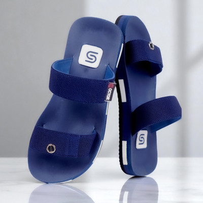 Squash Men Sandals(Blue , 10)