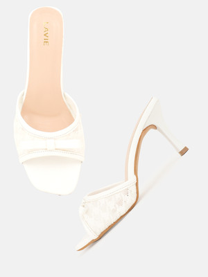 LAVIE Women Heels(White , 4)
