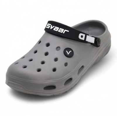 Svaar Men Clogs(Grey , 10)