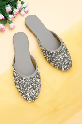 faishstar Women Flats(Grey , 8)