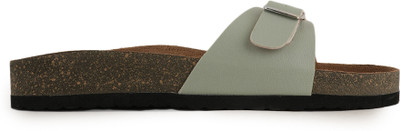 LAVIE Women Flats(Green , 5)